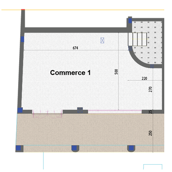 Magasin 1 Magasin 1 - Résidence Riadh Laouina