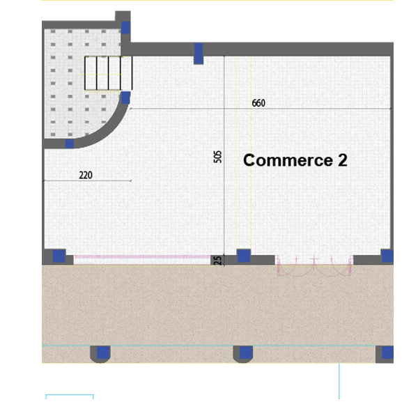 Magasin 2 Magasin 2 - Résidence Riadh Laouina