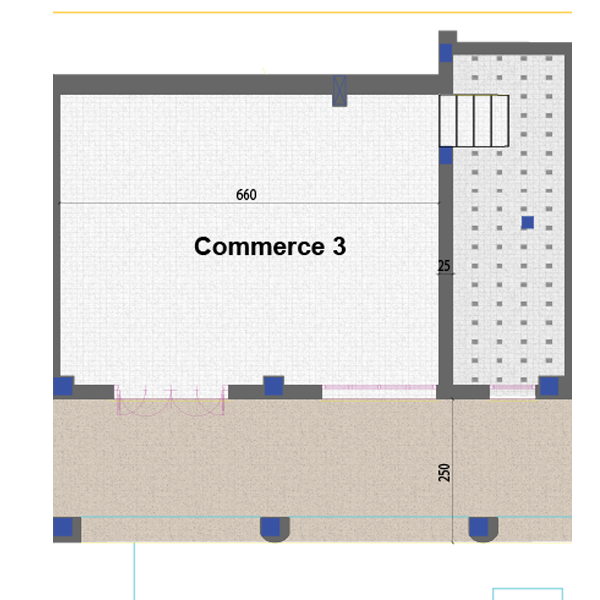 Magasin 3 Magasin 3 - Résidence Riadh L'Aouina
