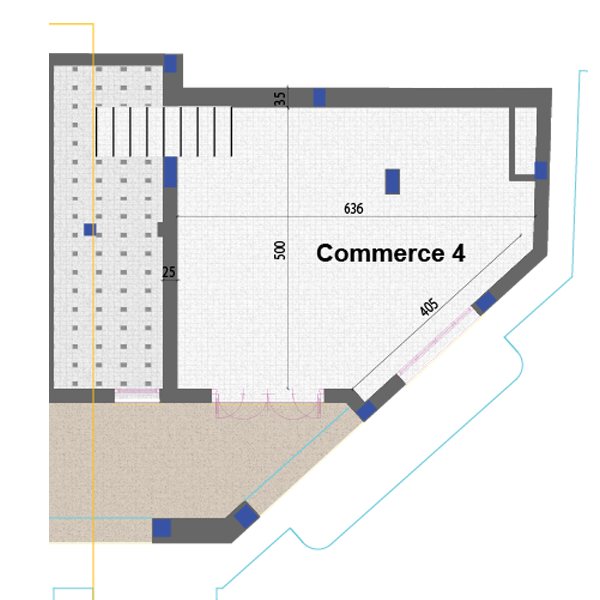 Magasin 4 Magasin 4 - Résidence Riadh L'Aouina