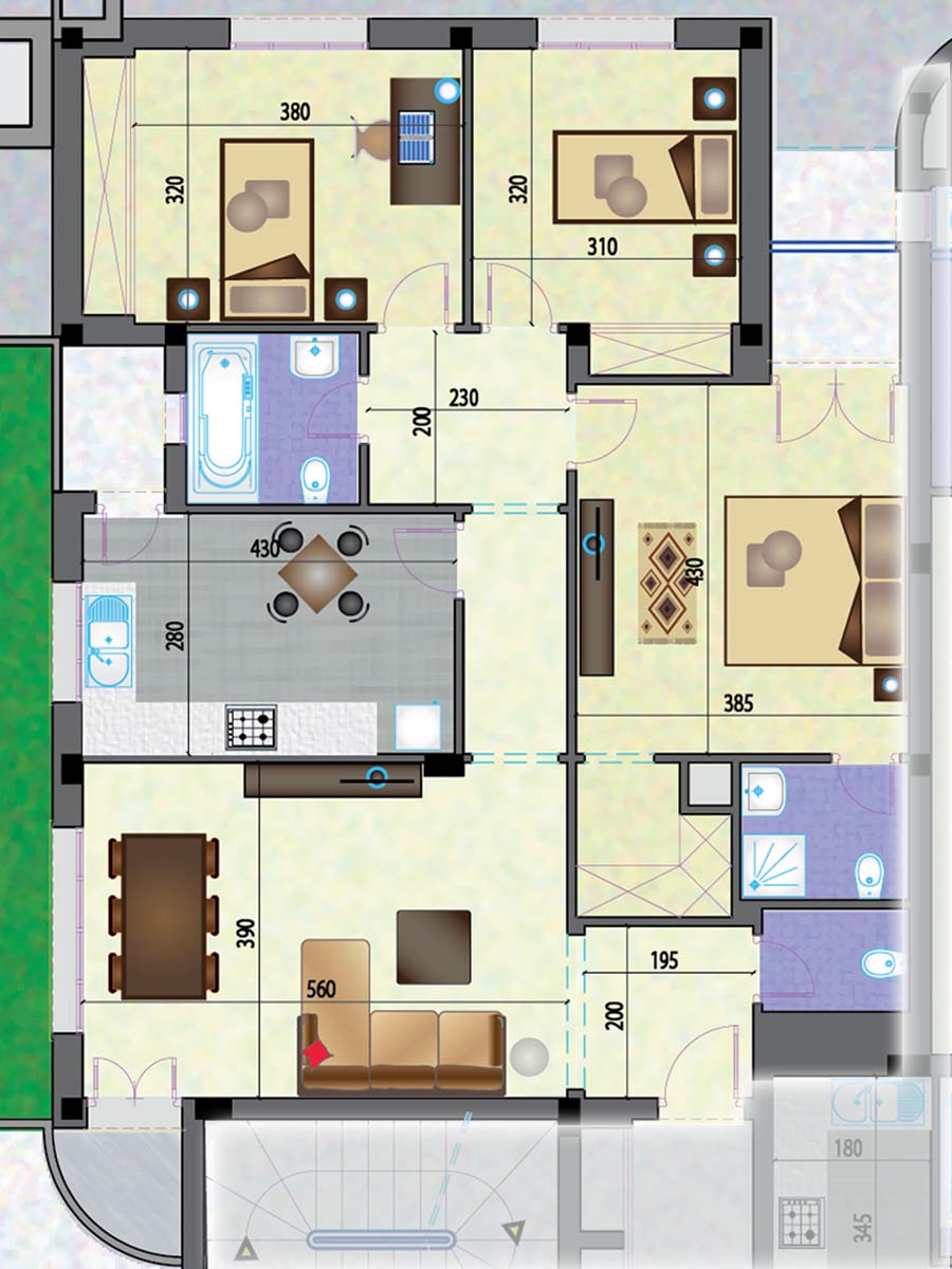 Appartement 1-2